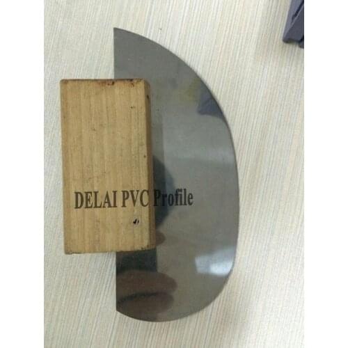 Stainless Steel Industrial Small spatula Scoop with Wooden Handle Stretch Ceiling Film Accessories for without harpoon