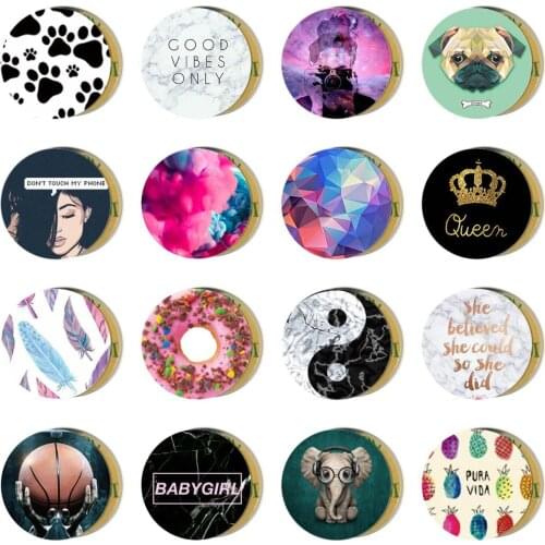 Metal Plate Disk For Magnet Car Phone Holder iron Sheet Sticker For Magnetic Mobile Phone Holder Car Stand Mount