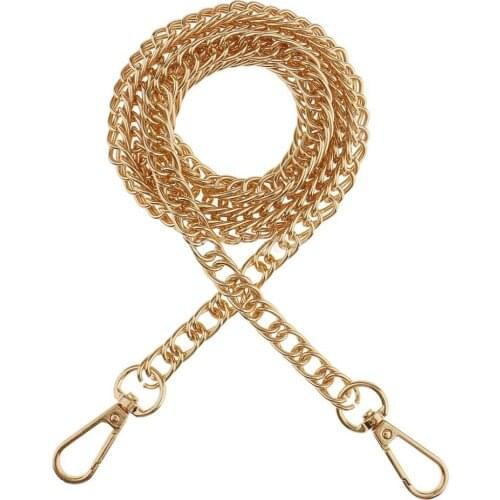 120cm Metal Chain Bag Straps Luxury Chain for Correa Bolso Shoulder Cross Body Bag Handbag Purse Obag Strap Accessories GOLD