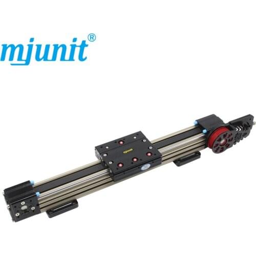Mjunit 45N Synchronous linear motion bearing with slide table double axis bearing linear module guide rail roller slide rail
