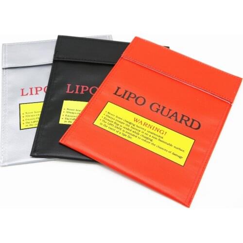 1pcs Fireproof RC LiPo Battery Safety Bag Safe Guard Charge Sack 180 X230mm
