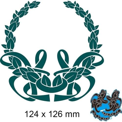 Cutting Dies Lace New Metal Stencils DIY Scrap Booking Paper Cards Making Decoration 124*126mm
