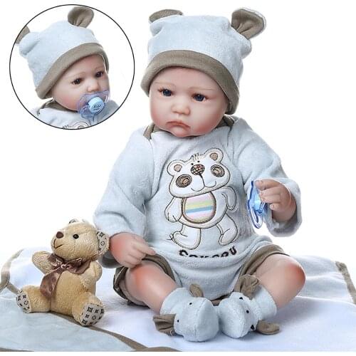 NPK 40CM reborn baby premie doll lifelike little boy baby in blanket hand rooted hair high quality doll colllectibles