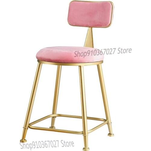 Light Luxury Makeup Stool Makeup Chair Dressing Table Stool Modern Nordic Minimalist Bedroom Dressing Table Chair