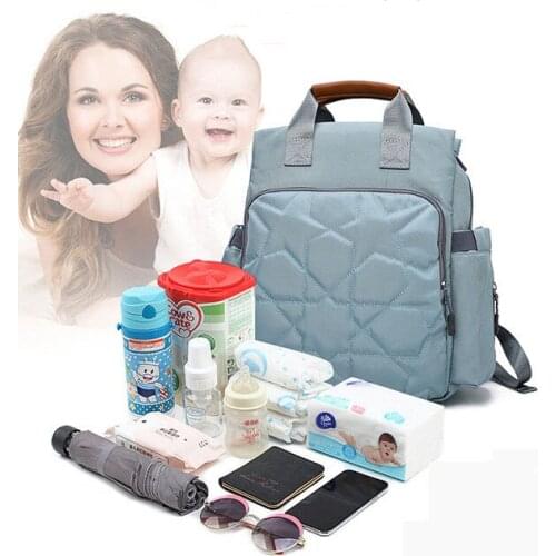 Diaper Bag Mommy Maternity Diaper Bag Baby Supplies Travel Backpack Tote bag Diaper Storage Bag Baby Stroller Care Bag Mummy Bag