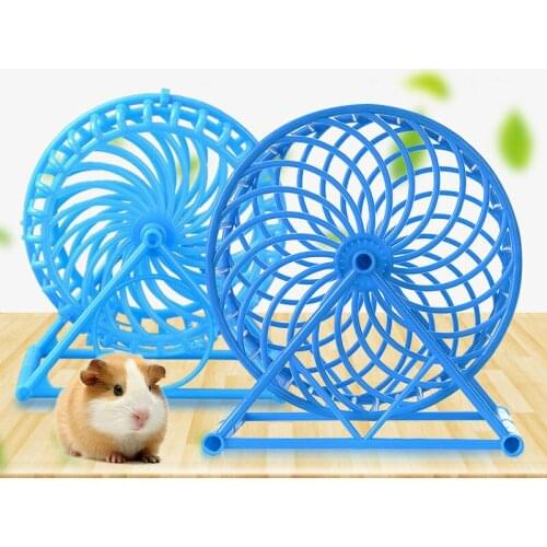 Hamster supplies running wheel plastic large roller hamster wheel bracket pet toy full box bag