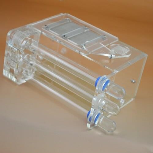 Three Test Tubes Acrylic Ant Nest Ant Breeding Box Transparent Ant Farm Insect Supplies