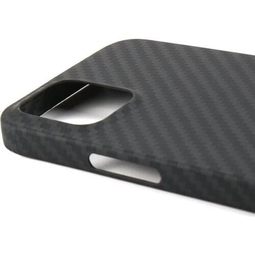 Phone Protective Case Ultra-thin Carbon Fiber Shockproof Back Cover Phone Shell for iPhone 12 Pro Max Smartphone Accessories