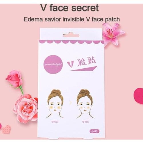 40Pcs/Set Invisible Thin Face Stickers Face Line Wrinkle Up Skin Adhesive Fast Tape Sagging Face Tool Lift Chin Supplies V- Z4V6