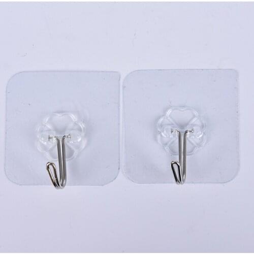 5pcs 1pc Strong Clear Suction Cup Sucker Wall Hooks Hanger For Kitchen Bathroom Or Kitchen Bathroom Wall Hooks 6*6cm