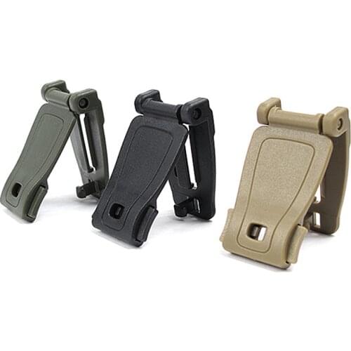 5Pcs/lot Molle Strap Backpack Bag Webbing Connecting Buckle Clip Military Backpack Accessory EDC Outdoor Tools
