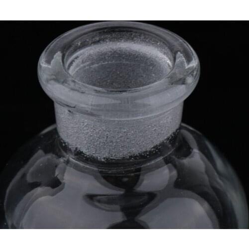 60ml Clear Glass Oil Dropping Bottle with Tapered Droppers for Lab Home Use