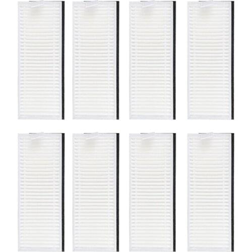 8X for ECOVACS Deebot N9+ Accessories Robot Vacuum Cleaner with Filter Cleaning Sweeper Robot Cleaning Accessories