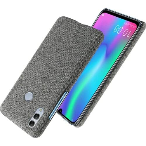 Anti-slip Ultra Thin Fabric Cloth Case For Huawei Honor 10 Lite Phone Bag Cover for Huawei Honor 10 lite 10lite HRY-LX1 LX2