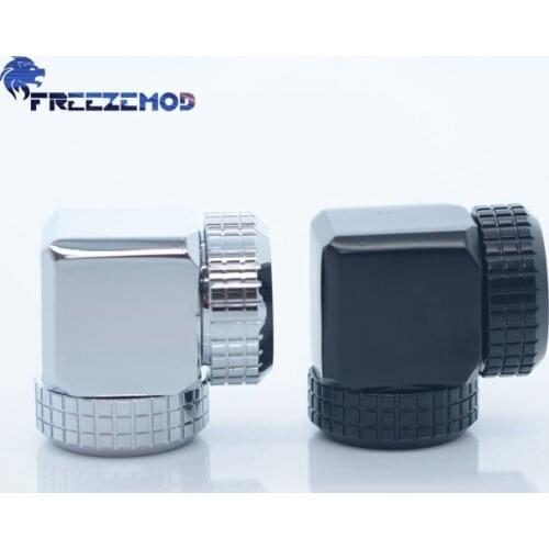 FREEZEMOD 90 Degree Elbow Three Seal Right Angle Anti-Falling 20kg Tension Hard Tube Fitting For 14MM Hard Tube BYGKN-D90