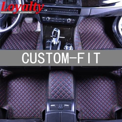 Loyalty Custom Fit Floor Mats for BMW F10 F11 F15 F16 F25 F30 F34 E60 E70 E90 1 3 4 5 7 Series GT X1 X3 X4 X5 X6 Car Styling