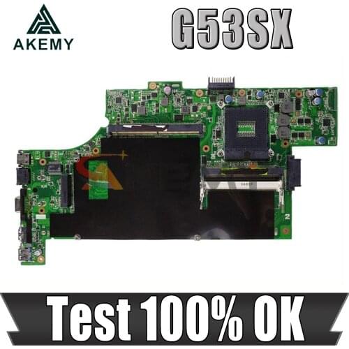 G53SX 4 Memory slot mainboard For ASUS G53SW G53S VX7 VX7S G53SX Laptop motherboard MAIN BOARD