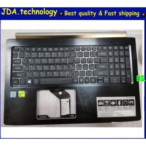 MEIARROW 95%new/orig palmrest topcase for Acer Aspire 5 A615-51 A615-51G upper cover US keyboard with touchpad