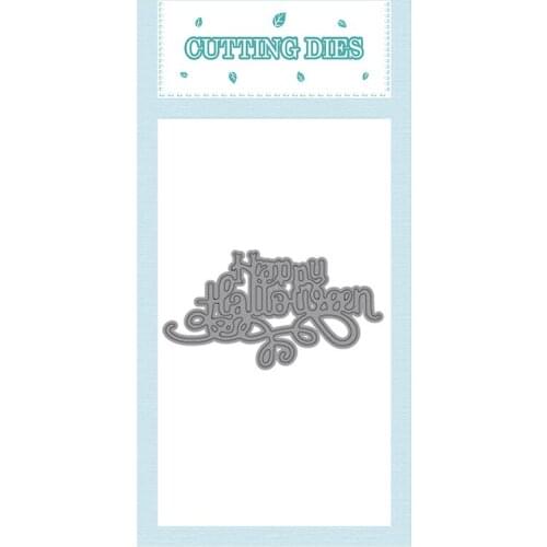 MT Craft Happy halloween Metal Cutting Dies Scrapbook Photo Album Decorative Embossing Stencils Paper Cards Crafts Die Cuts