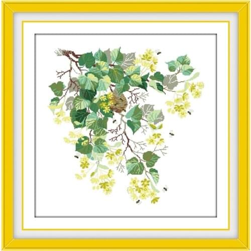 Honeycomb cross stitch kit aida fabric 18ct 14ct 11ct counted white cloth cotton thread fabric sewing craft wall hangings