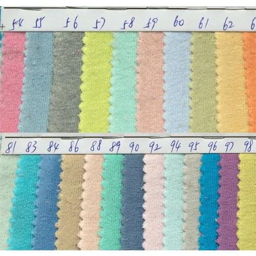 Factory wholesale CVC velvet / cotton Velvety / polyester imitation cotton Velvety / Toys composite flannel