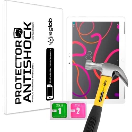 Protector de Pantalla Anti-Shock Anti-Golpe Anti-arañazos Compatible con BQ Aquaris M10
