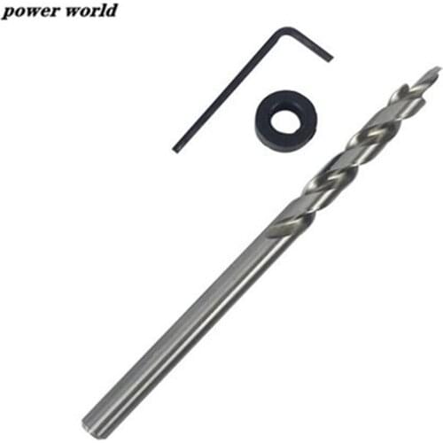 1Pcs 9.5mm Hexagon/round Handle Stepped Inclined Hole Locator Second-Order Drill Bit Tool