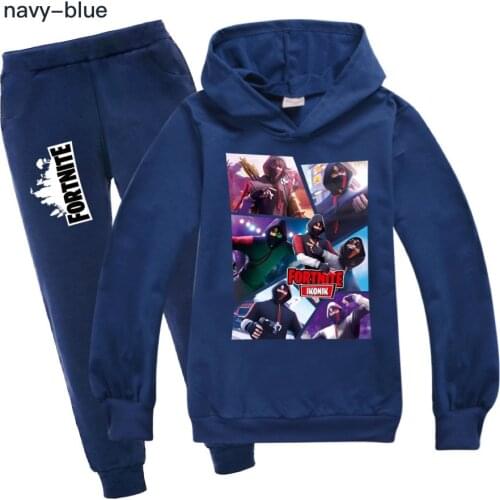 Fortnite Child Hoodies Sweatshirt Set Battle Royale Fashion Boys Girls Hoodies Game Autumn Clothes Suits