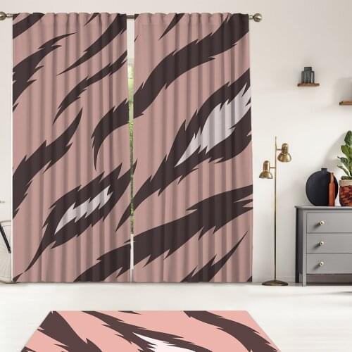 Tropical Series 7,Window Curtain 2 panels set,Blackout,Room darkering,Custom size