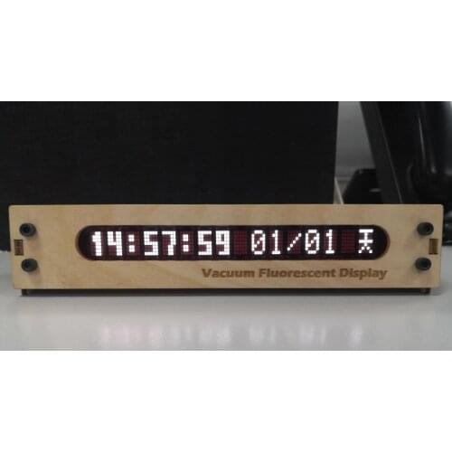 VFD Clock Page Turning Clock Pomodoro Time Management Vacuum Fluorescent Display Pomodoro Timer