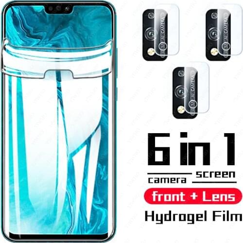 For Huawei Honor 9x lite 10x lite Screen Protector Soft Hydrogel Films on the for Huawei p40 Pro y6p y7p y5p p smart 2021 Glass