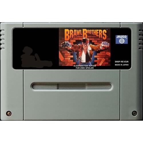 16Bit Games ** Brawl Brothers ( PAL EUR Version!! )