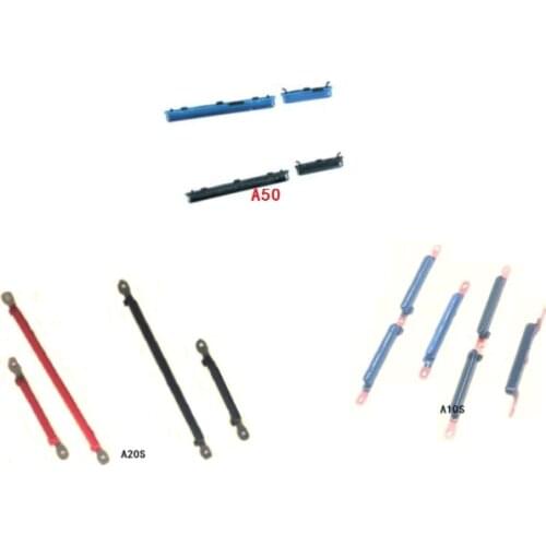 50pcs For Samsung Galaxy A30 A50 A70 A10S A20S Volume Power Button Power ON OFF Volume Up Down Side Button Key