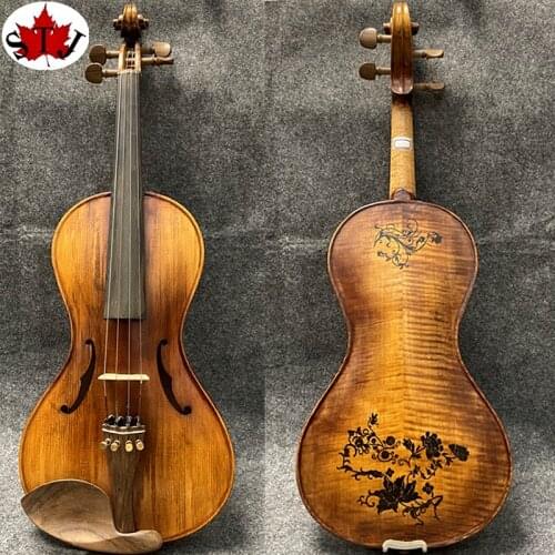 Baroque style SONG Brand made by hand violin 4/4, draw back,graceful ang nice sound,#10070
