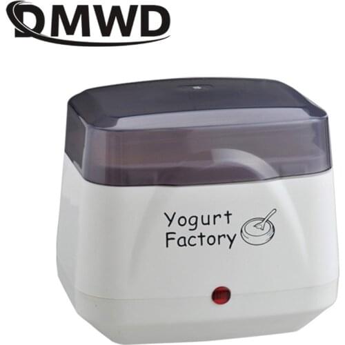 DMWD 110V/220V Portable Mini Yogurt Maker Automatic DIY Yoghurt Fermenting Machine Sour Cream Leben Fermenter