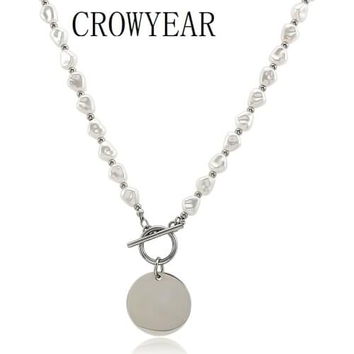 Женские ожерелья из жемчуга GROWYEAR China At AliExpress