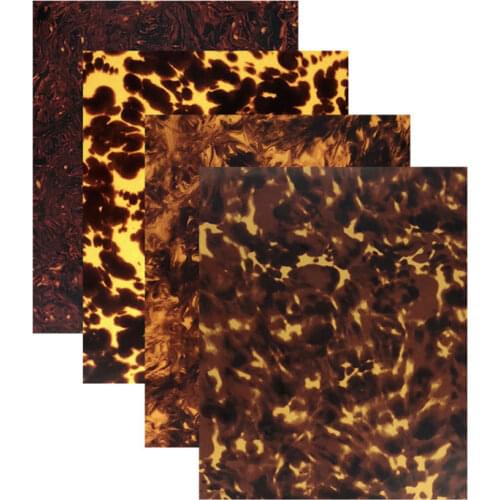 29cmx19cm Quality Acoustic Guitar Pickguard Material Tortoise Blank Sheet Self Adhesive Scratch Plate Various Colors Available