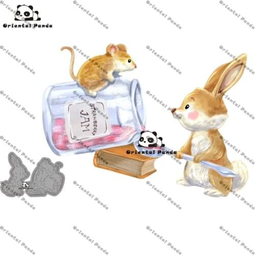 New Dies 2020 Camper Van Metal Rabbits eat Dies diy Dies photo album cutting dies Scrapbooking Stencil Die