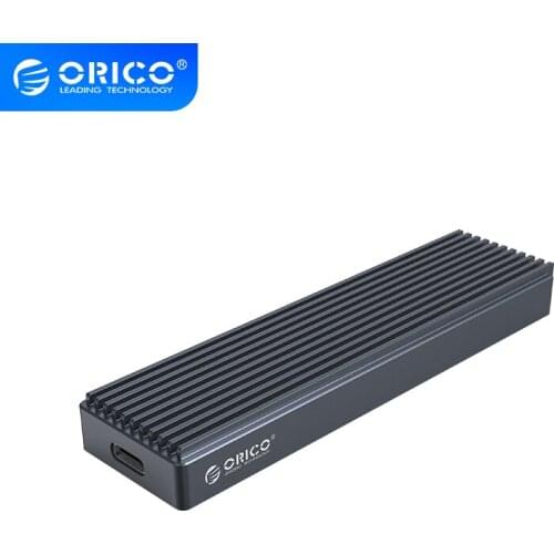 ORICO M.2 SSD USB3.1 Type-C hard disk box is compact and easy to carry, 2TB capacity, plug and play, transmission rate 10Gbps