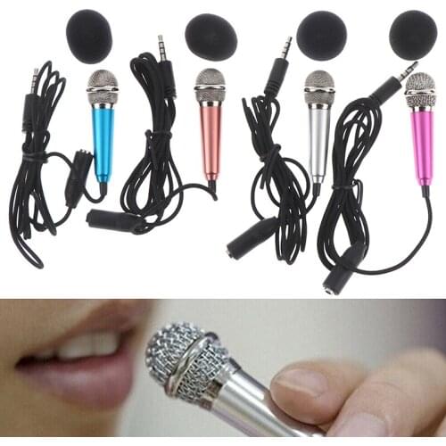 Handheld Mic Portable Mini 3.5mm Stereo Mic Audio Microphone For The Mobile Phone Accessories