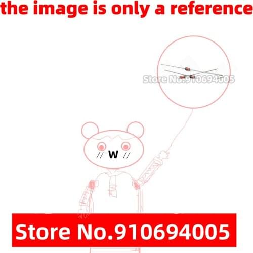 10PCS 1N4737 1N4738 1N4739 1N4740 1N4741 1N4742 1N4745 1N4746 7.5V 8.2V 9.1V 10V 11V 12V 16V 18V The Zener diode