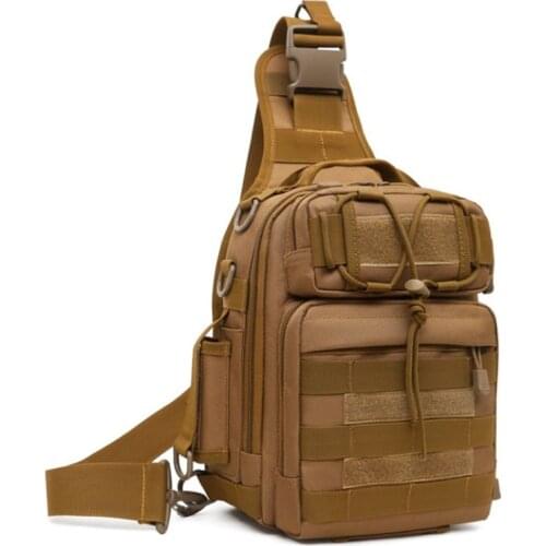 Piscifun Fishing Tackle Bag Waterproof 1000D leisure Nylon Sizes Single Shoulder Backpack Hand Chest Bag Camping Huntting