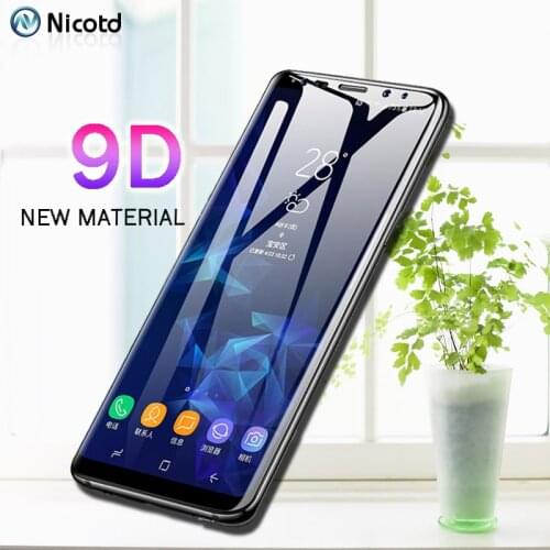 9D Screen Glass For Samsung Galaxy S9 S8 Plus Note8 Tempered Glass Cover For Samsung Note 8 S9Plus S8Plus Screen Protector Film