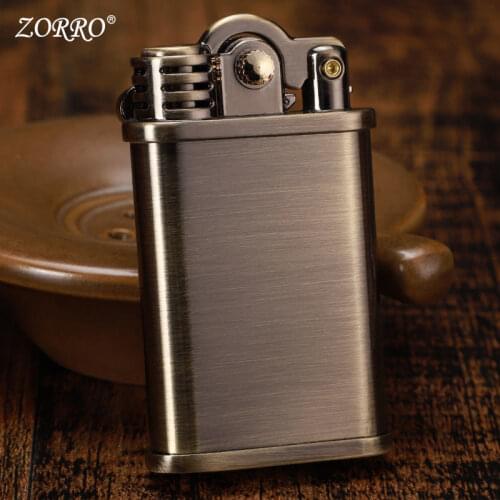 Zorro Rocker Arm Personality Novel Simple Easy Windproof Alloy Catapult Ignition Kerosene Lighter