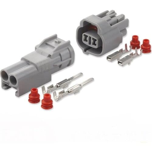 200 sets 6189-0031 2 Ways Male Female Connector Auto Fog Light Lamp Socket Reverse Radar Plug for Baojun DJ7023-2-11/21