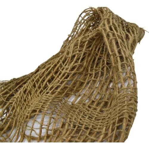 40JC Newborn Handcraft Jute Backdrop Blanket Baby Photography Prop Chunky Burlap Layer Net Props