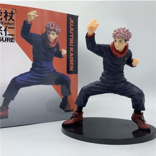 Anime Jujutsu Kaisen New Itadori Yuji Punch Fighting Ver. PVC Action Figure Yuji Satoru Collectible Model Toys Gift 16cm