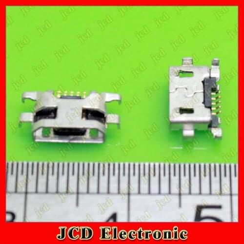 ChengHaoRan 100x Flat port Micro USB Jack Charging Socket Connector Port for Motorola Moto G 2nd generation Xt1069 Xt1068,MC-259