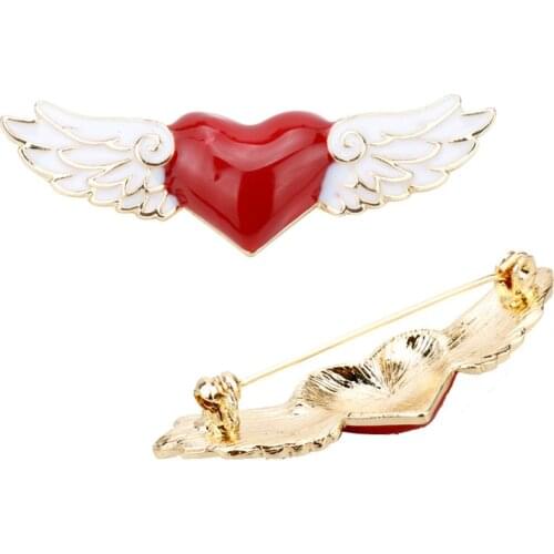 Dongsheng jewelry Cardcaptor Sakura Angel Wings enamel pin Sweet Style Brooch Pins broche brooches for women