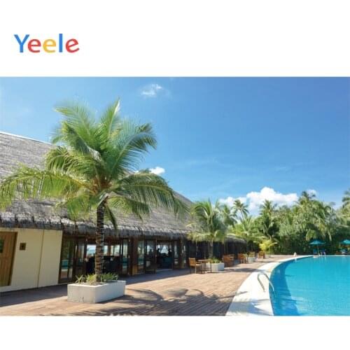Yeele Seascape Summer Party Photozone Swimming Pool Photography Backdrops Personalized Photographic Backgrounds For Photo Studio